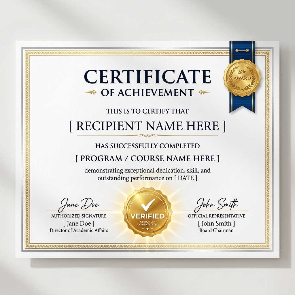 Reinforce Training Certificate