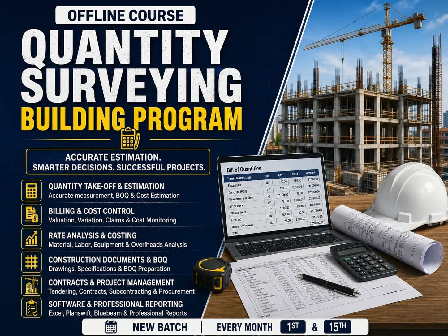 Quantity Surveying Building